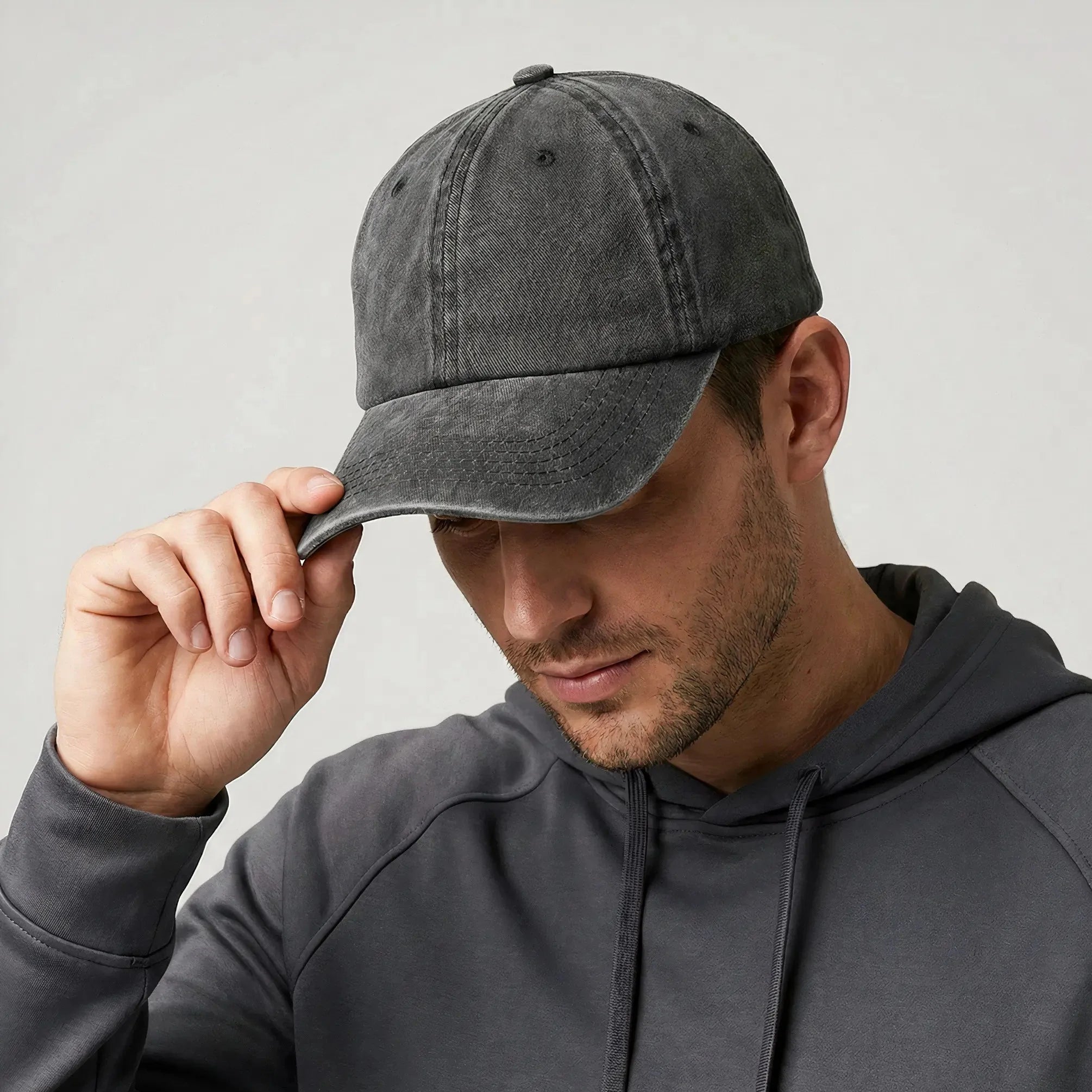 Pigmented Wash Cotton Baseball Cap – CASABLANK
