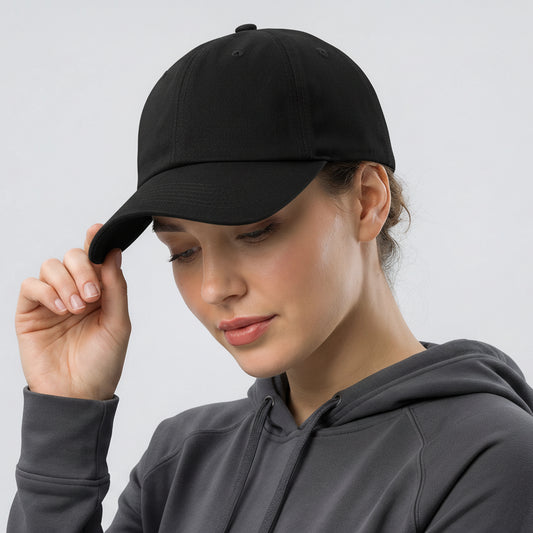 Black Low Profile baseball Cap