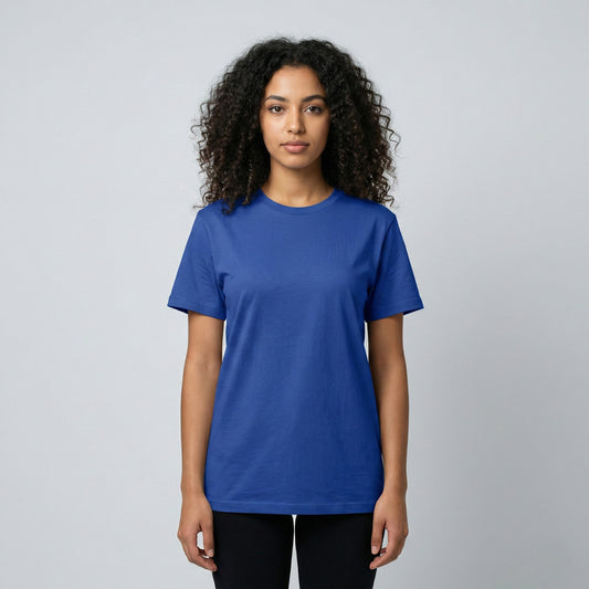 Navy Classic Cotton T-shirt