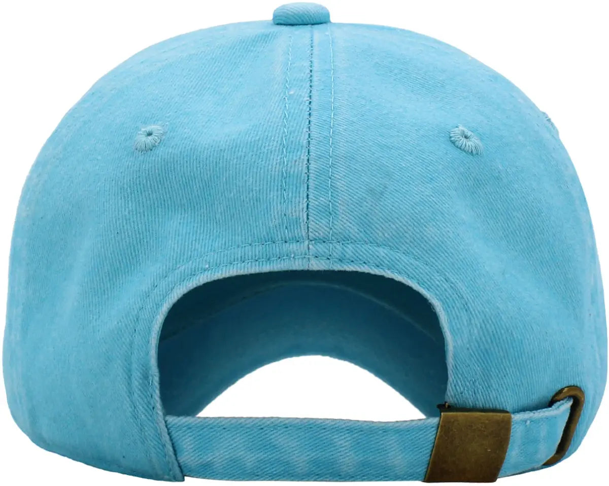 PIGMENT WASHED COTTON BASEBALL CAP`