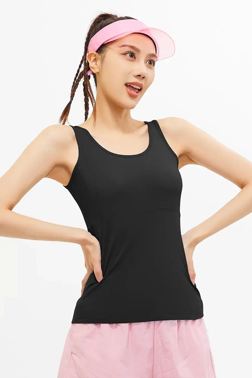 T-shirt de Sport Respirant pour Femme Noir – Design Dos Nu