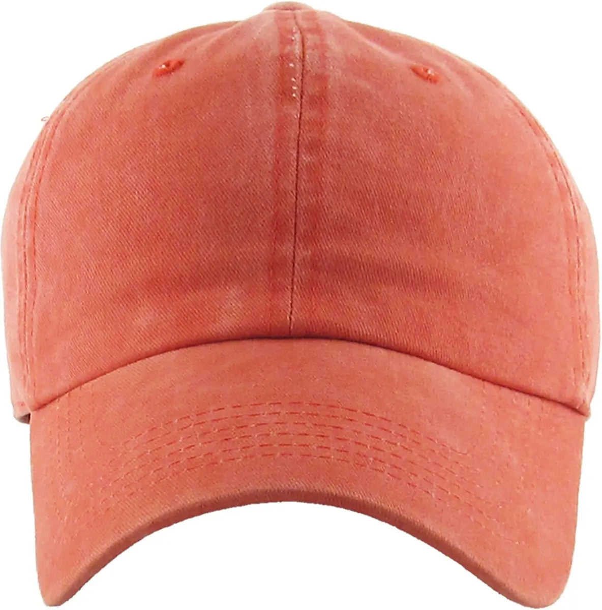 PIGMENT WASHED COTTON BASEBALL CAP`