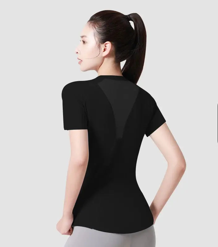 T-shirt de sport femme respirant – Anti-odeur, indéformable, confortable