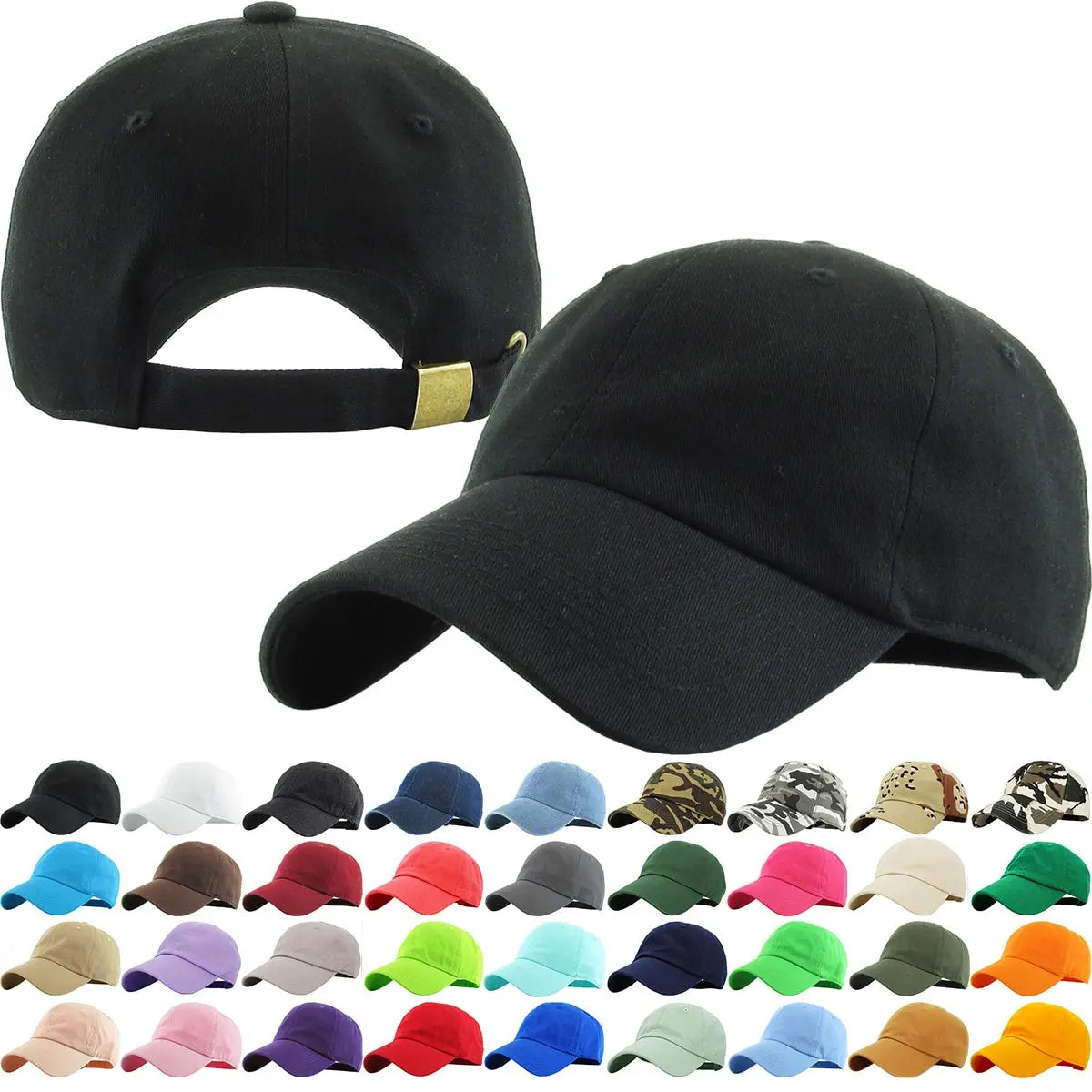 Low profile hats
