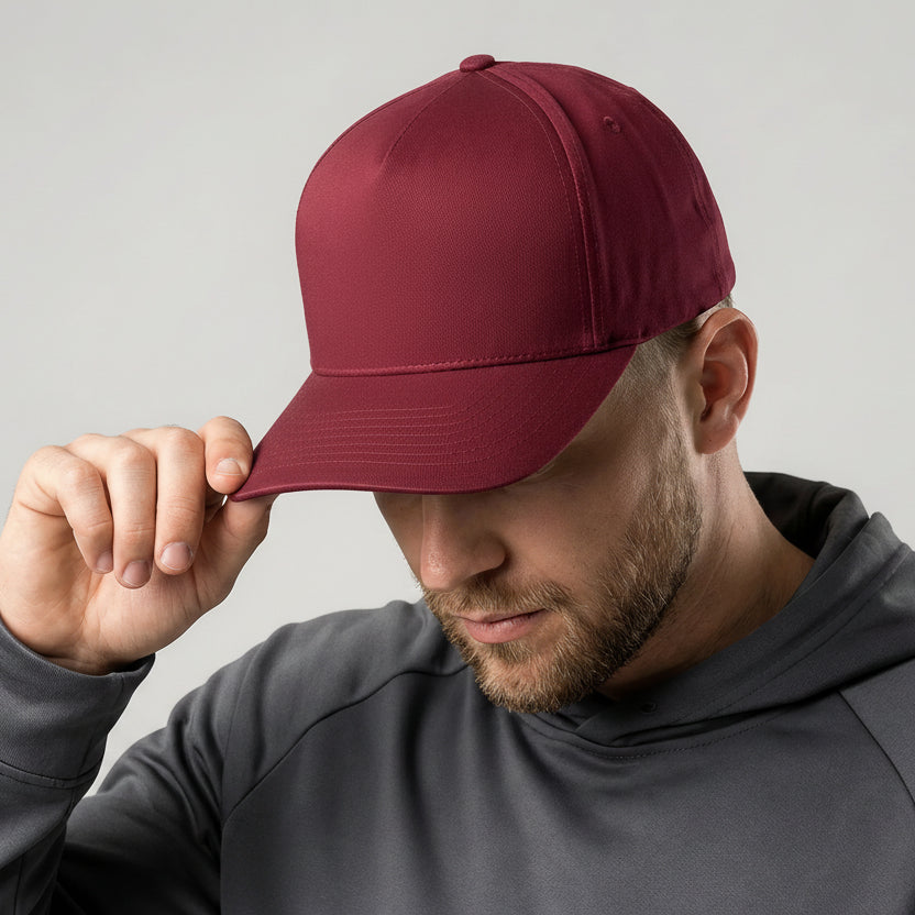 Burgundy Performance Cap