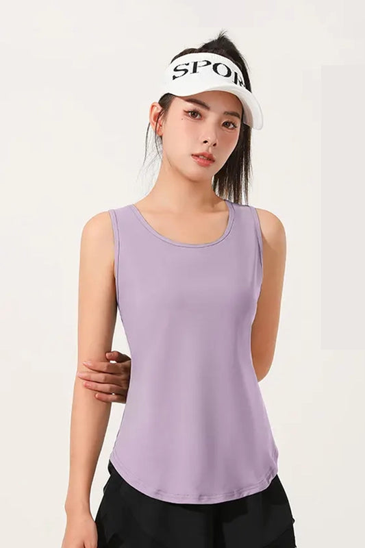 T-shirt de Sport Respirant pour Femme Violet