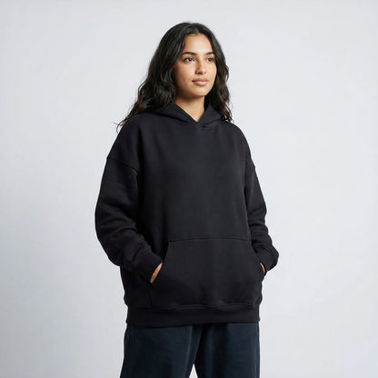 Black Hoodie and Oversized Pants Bundle