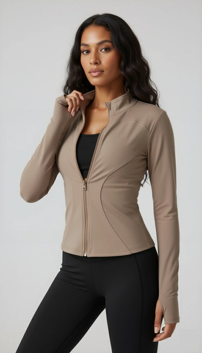 Zip-Front Active Jacket