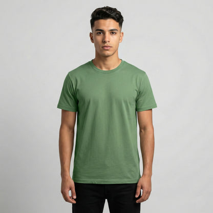 Olive Classic Cotton T-shirt