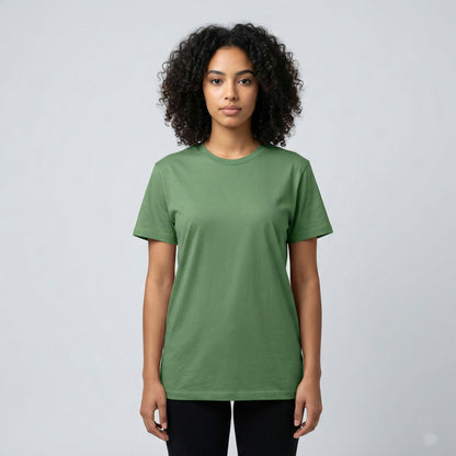 Olive Classic Cotton T-shirt