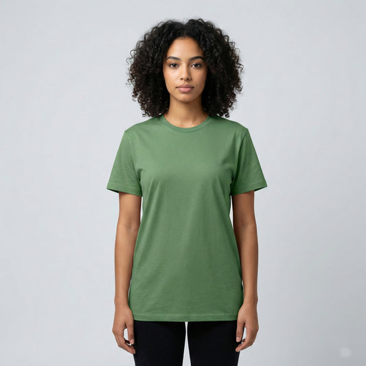 Olive Classic Cotton T-shirt