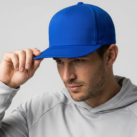 Royal Blue Structured Performance Cap