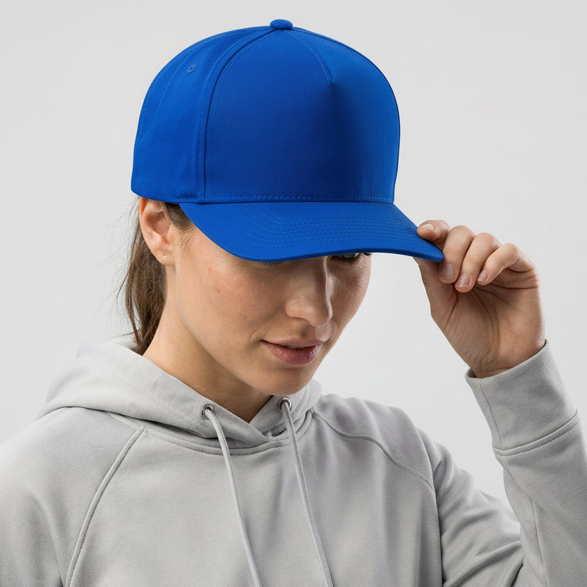 Royal Blue Structured Performance Cap