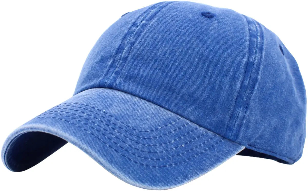 PIGMENT WASHED COTTON BASEBALL CAP`