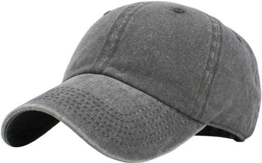 PIGMENT WASHED COTTON BASEBALL CAP`