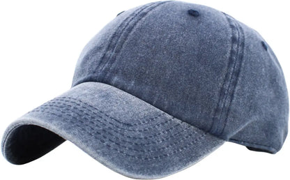 Casquette de performance bleu délavé