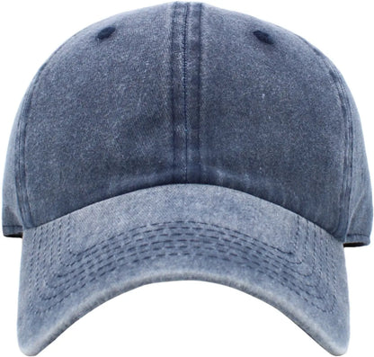 Casquette de performance bleu délavé