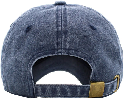 Casquette de performance bleu délavé