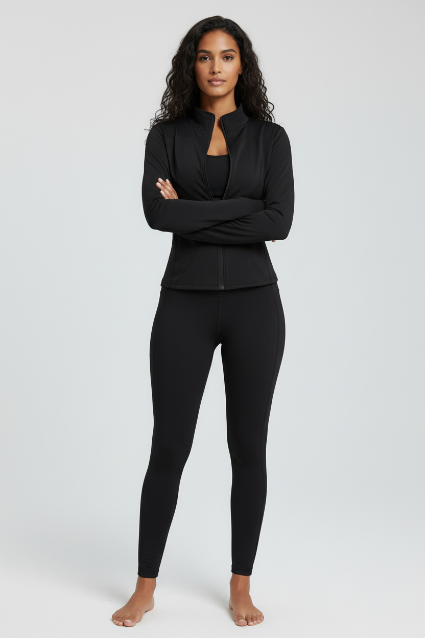 Zip-Front Active Jacket