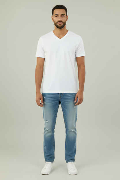 Men Classic V-Neck T-Shirt