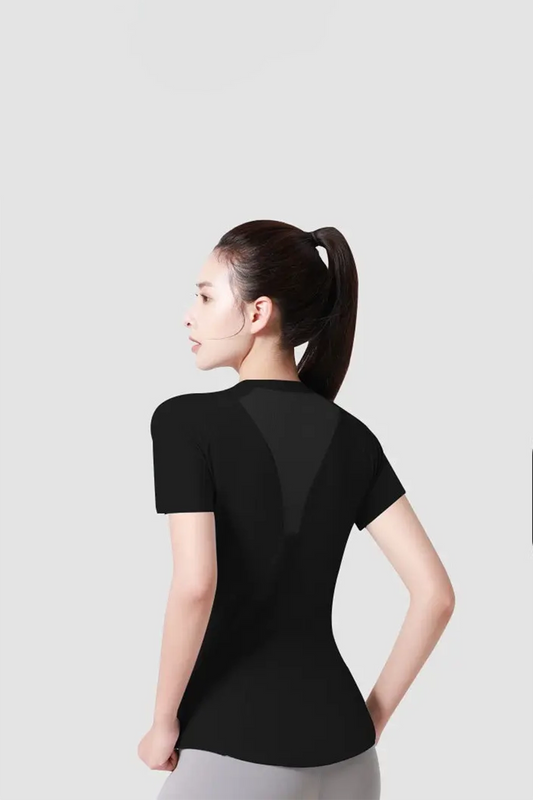 T-shirt de sport femme respirant – Anti-odeur, indéformable, confortable