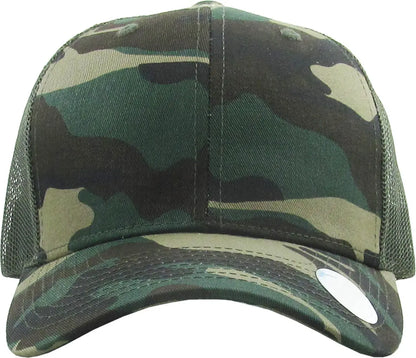 Camo Green Mesh Performance Cap