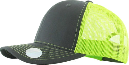 Grey-Neon Green Mesh Performance Cap