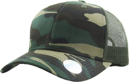 Camo Green Mesh Performance Cap
