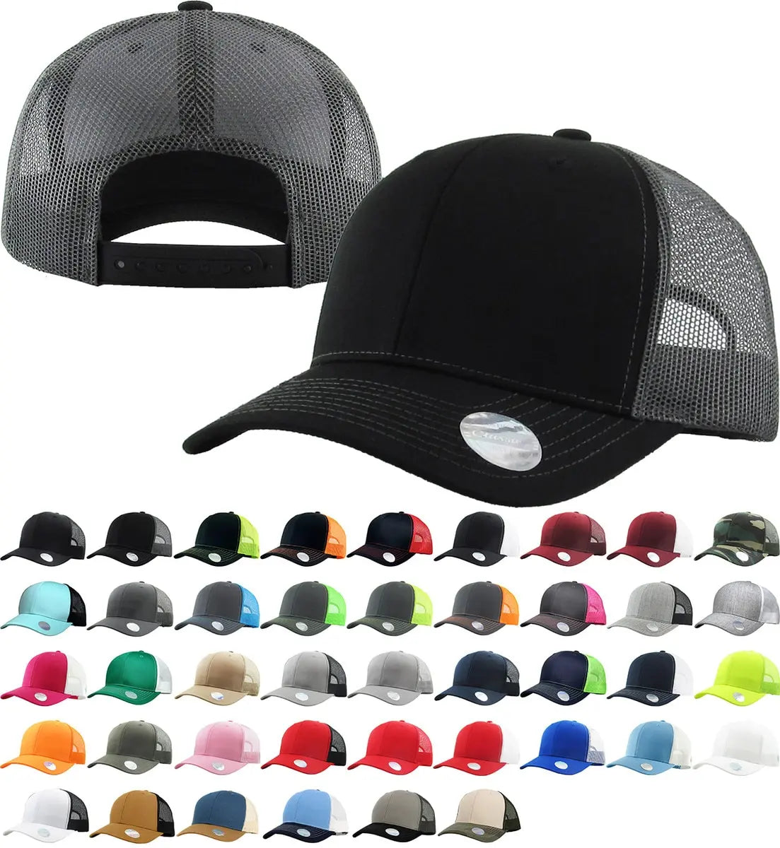 CLASSIC 6 PANEL MESH BACK