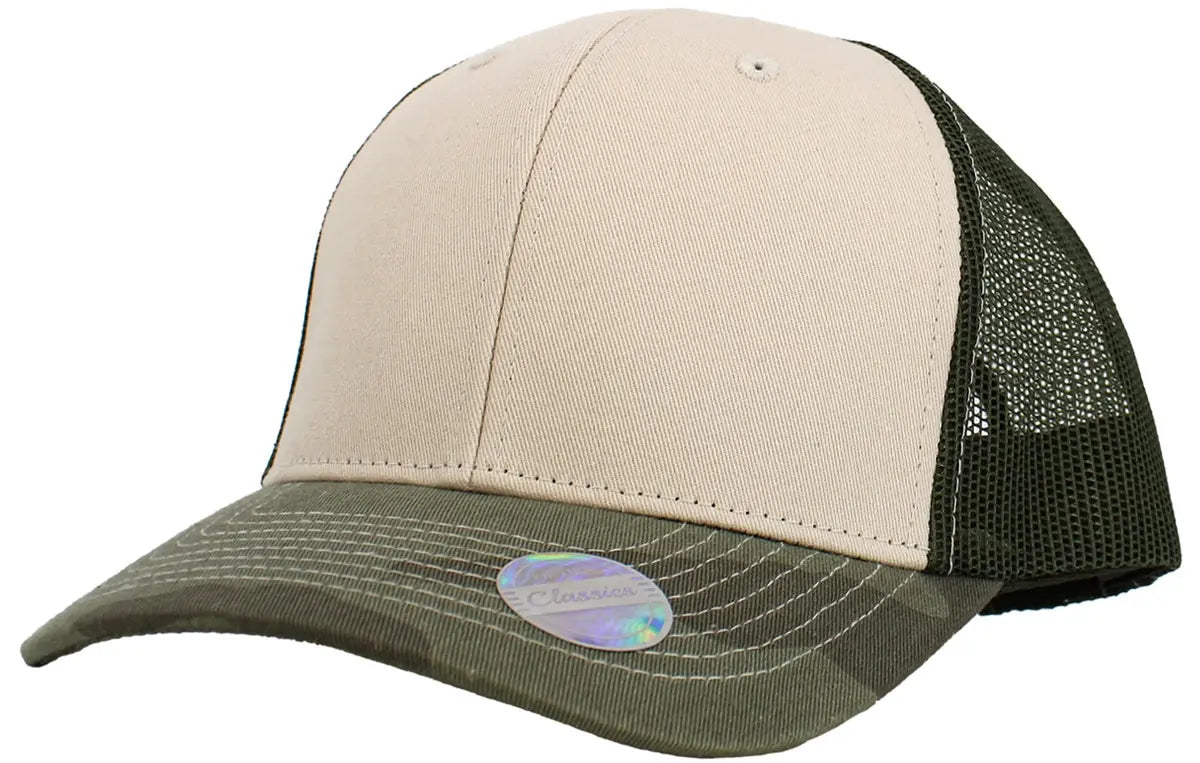 CLASSIC 6 PANEL MESH BACK